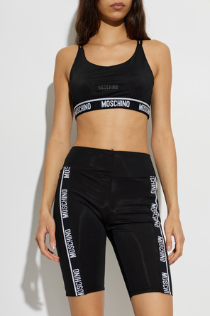 Moschino Kurzer Sport-BH aus der Linie „Active“