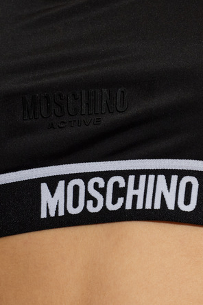 Moschino Kurzer Sport-BH aus der Linie „Active“