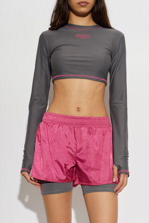 Moschino „Active“ Crop-Top