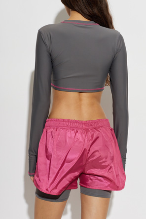 Moschino „Active“ Crop-Top
