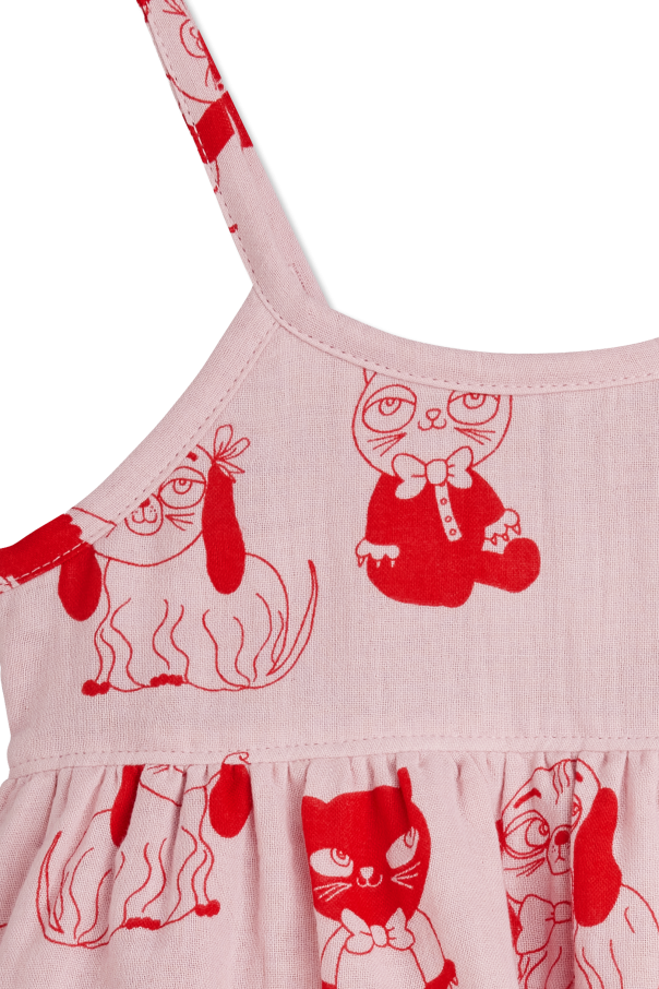 Mini Rodini Vestido con estampado