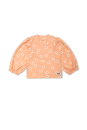 T-shirt com motivo floral