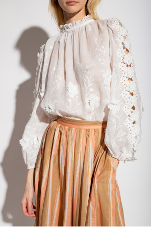 Zimmermann Top with floral motif