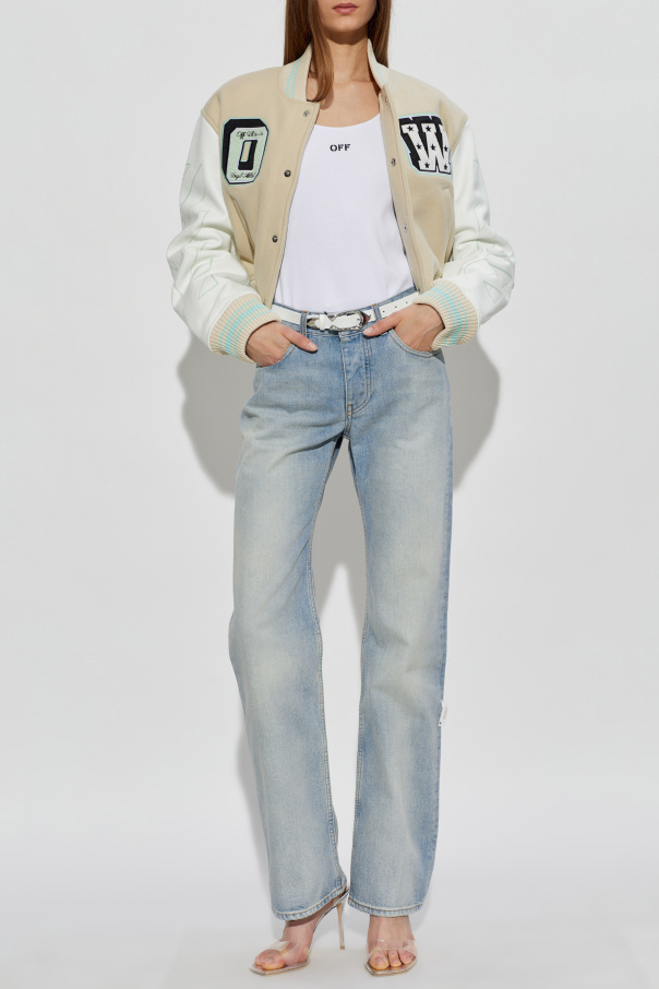 Off-White Top with Z logo
