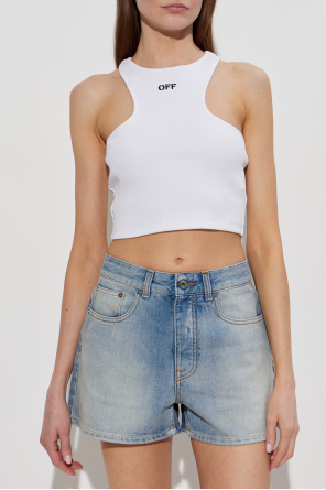 Off-White Top with "Z" logo