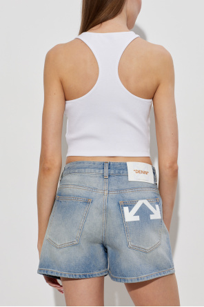 Off-White Top with "Z" logo