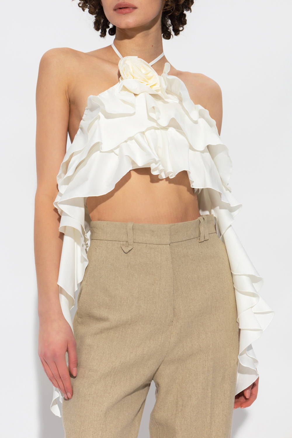 Blumarine Ruffled top