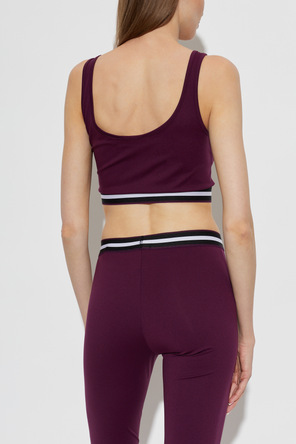 Off-White Krátký top s logem