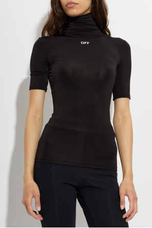 Off-White Fitted top with turtleneck
