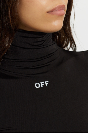 Off-White Fitted top with turtleneck