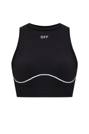 Kurzes Top mit Logo