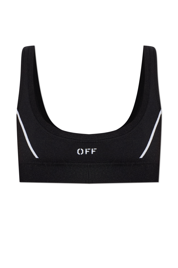 Sports bra with logo od Off-White