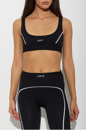 Off-White Sports bra with logo
