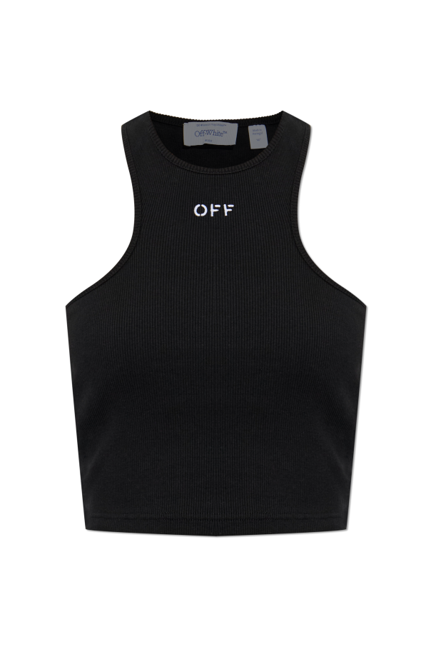 Ribbed sleeveless top od Off-White