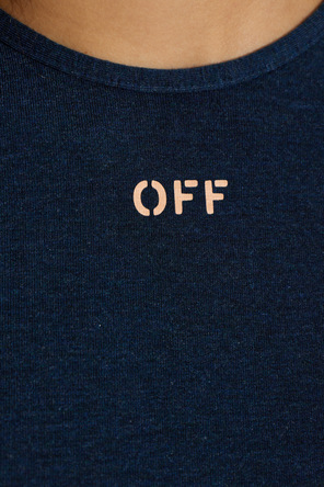Off-White Top s dlouhými rukávy