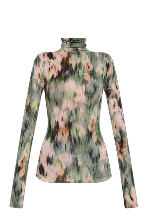 Top con cuello alto