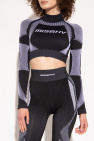MISBHV BLACK Crop top with long sleeves