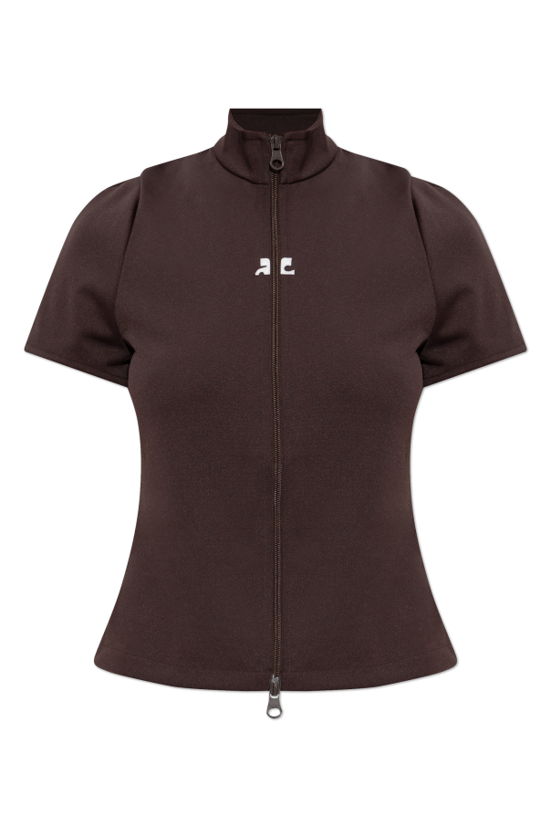 Top with "Z" logo od Courrèges