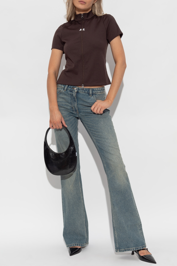 Courrèges Top with "z" logo