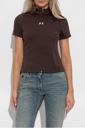 Courrèges Top with "z" logo