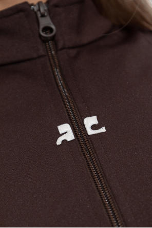 Courrèges Top with "z" logo