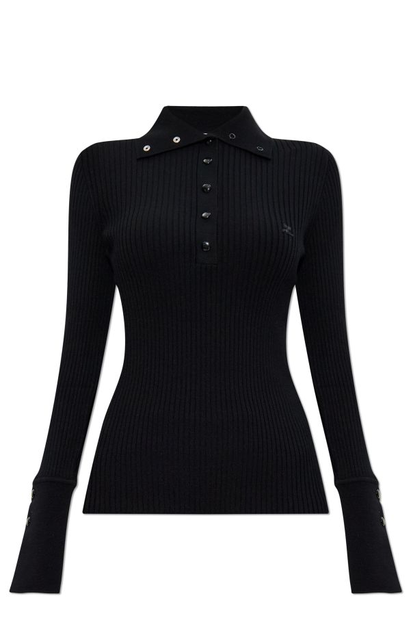 Ribbed top od Courrèges