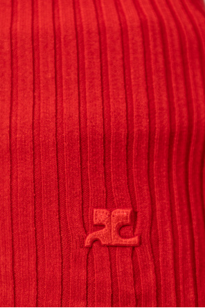 Courrèges Ribbed top