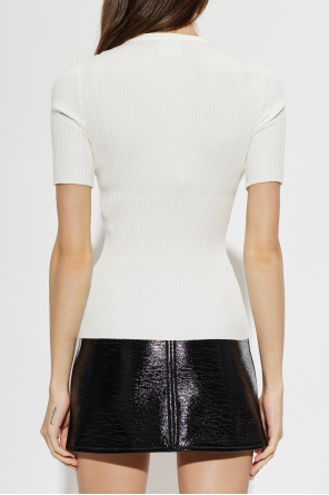 Courrèges Top z łączonych materiałów