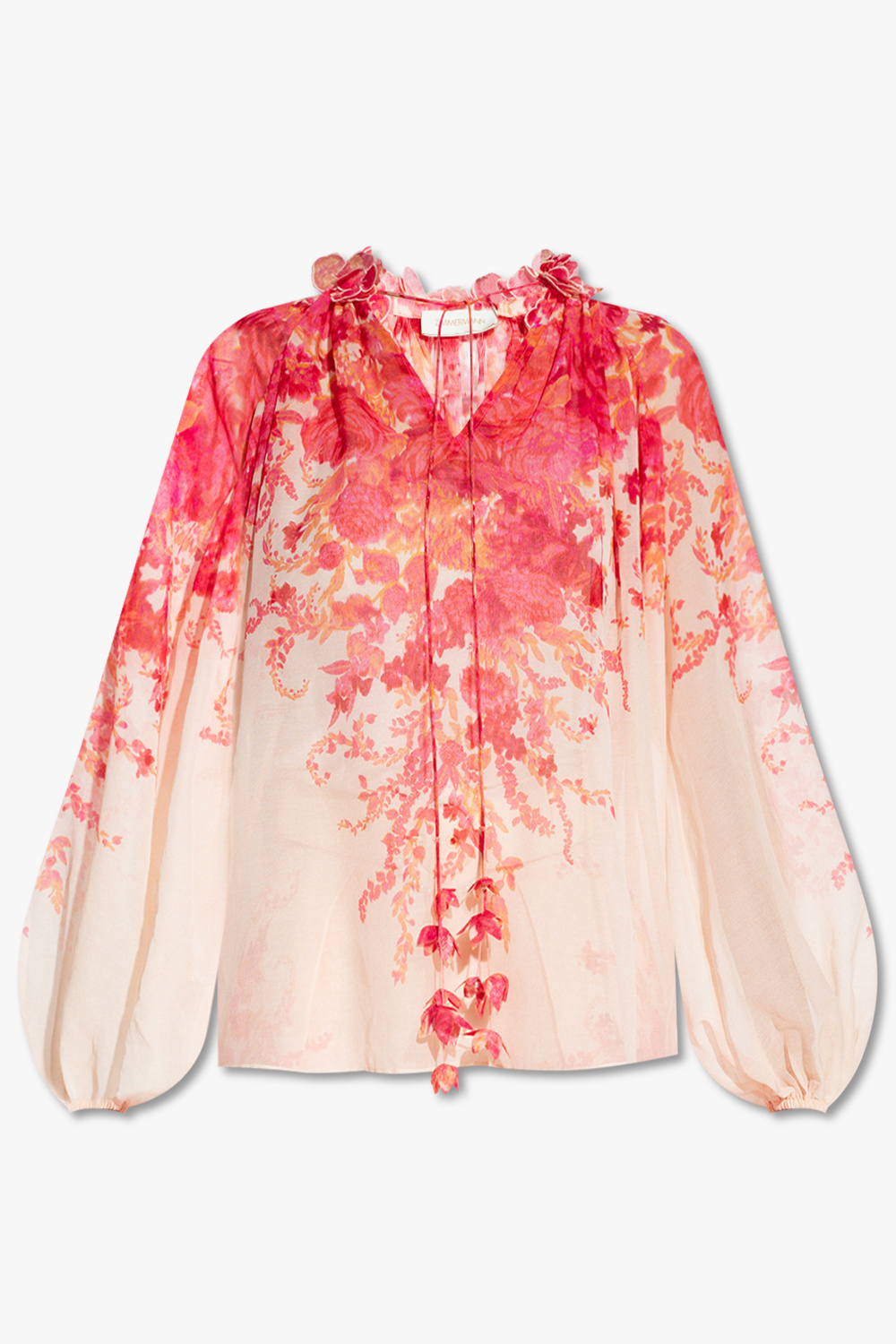 Zimmermann Top with floral motif