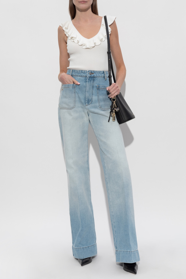 Zimmermann Top mit Rüschen