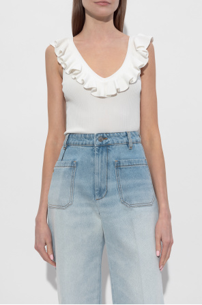 Zimmermann Top mit Rüschen