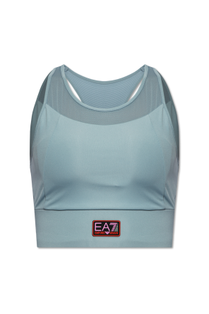 Sports top with logo od EA7 Emporio Armani