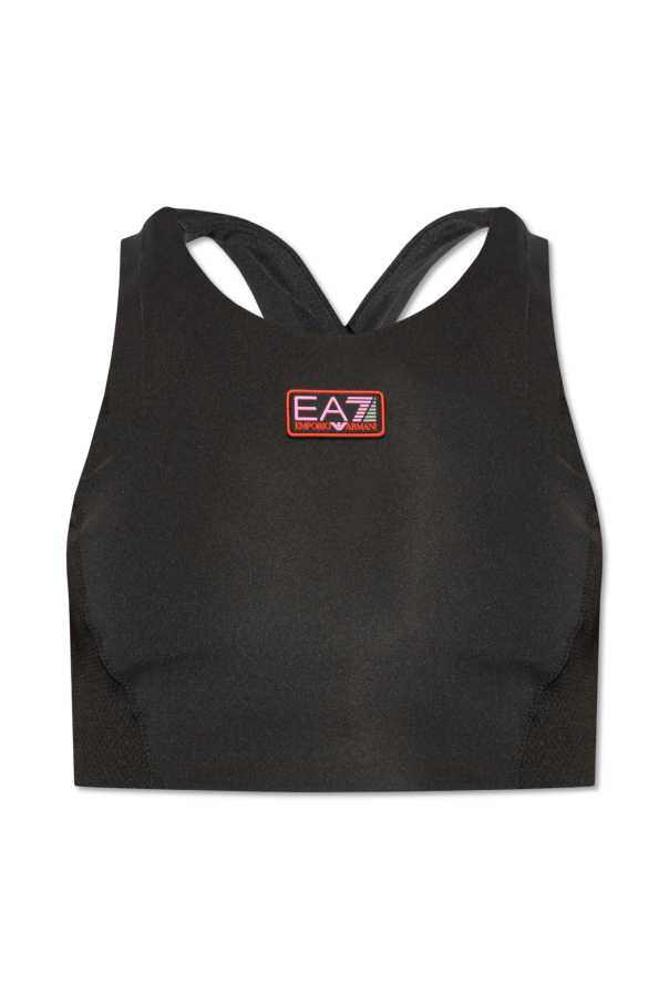 EA7 Emporio Armani Top sportowy z logo