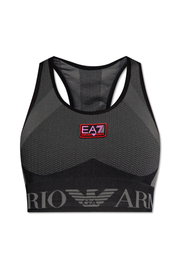 Training top with logo od EA7 Emporio Armani