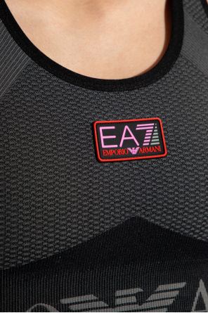 EA7 Emporio Armani Top treningowy z logo