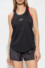 EA7 Emporio Armani BLACK ‘Sustainable’ collection tank top