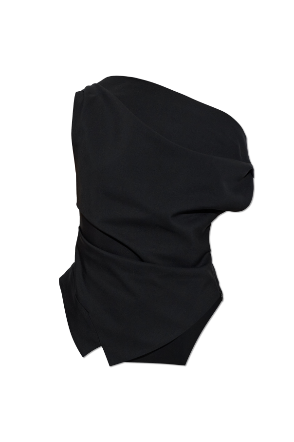 Turtleneck top with ruching od RÓHE