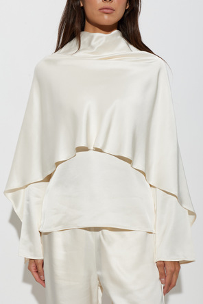 RÓHE Satin asymmetric top