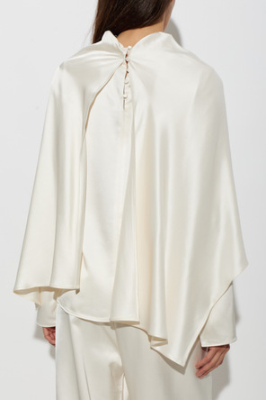 RÓHE Satin asymmetric top