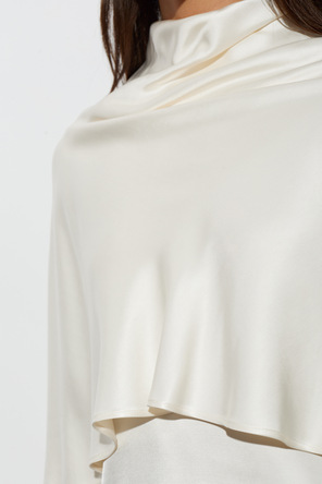RÓHE Satin asymmetric top