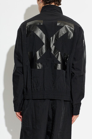 Off-White Chaqueta ligera con cuello alto