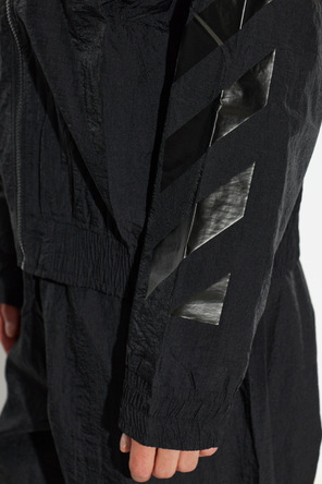 Off-White Chaqueta ligera con cuello alto