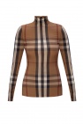 Burberry BROWN Long-sleeved jersey top