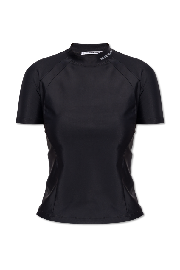 T by Alexander Wang Top con logo