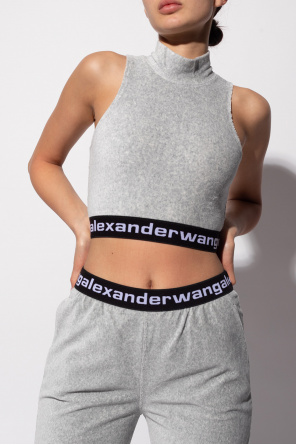 T by Alexander Wang Sleeveless crop top