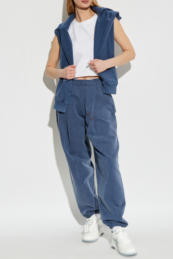 T by Alexander Wang Top con logo