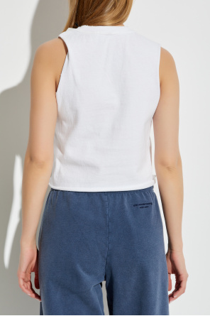 T by Alexander Wang Top con logo