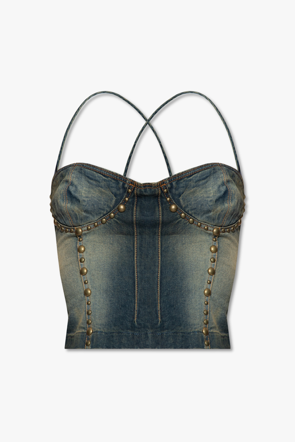 Blumarine Denim tank top