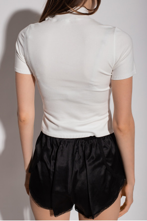 T by Alexander Wang Short top with logo