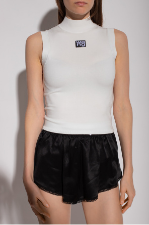 T by Alexander Wang Short top with logo